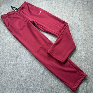 Nike THERMA-FIT Training Pants Sweatpants Men S Red 31" CN9483